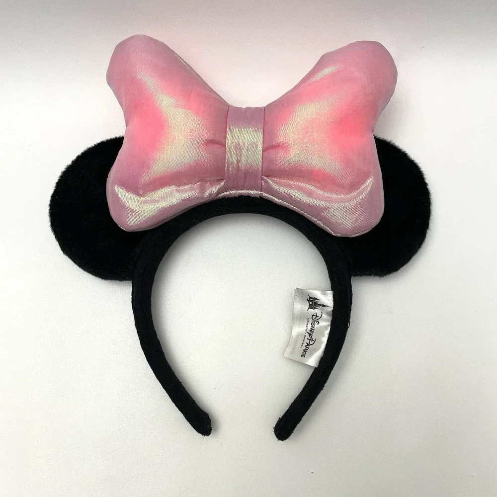 Disney's Minnie Mouse Pink Puffy Bow Disney‎ Parks Light up Headband